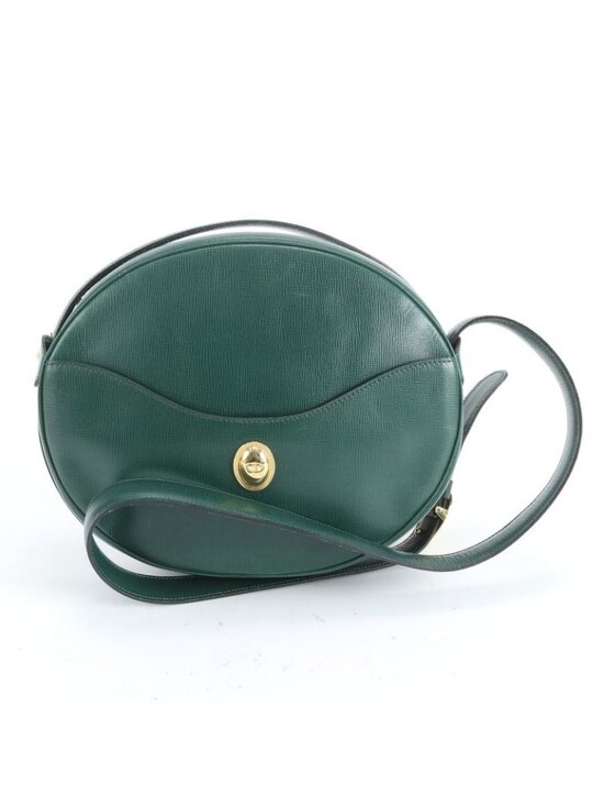 Dior Handbags - ★SOLD★ Dior Vintage Green Leather Shoulder Bag Crossbody Rem